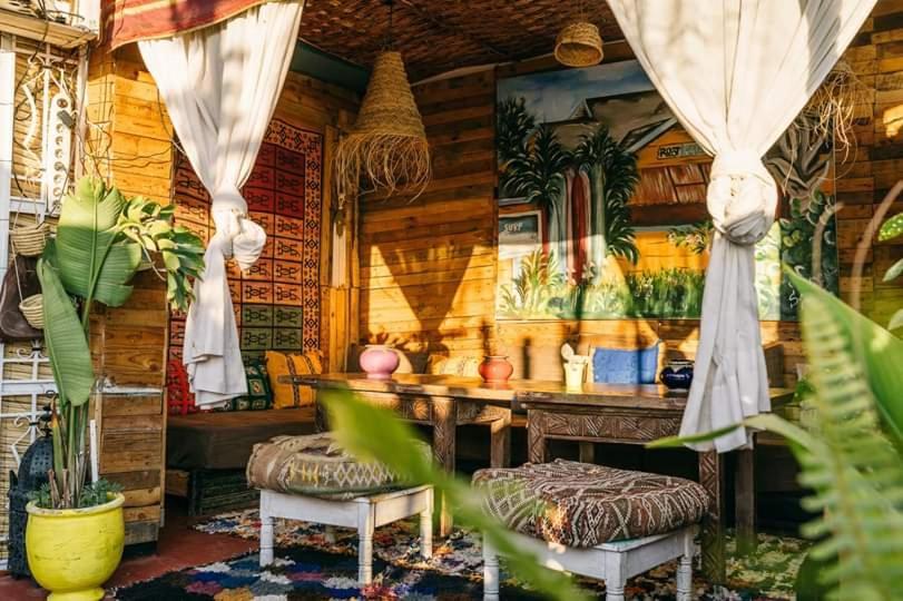 Taghazout Roof Hostel Ngoại thất bức ảnh
